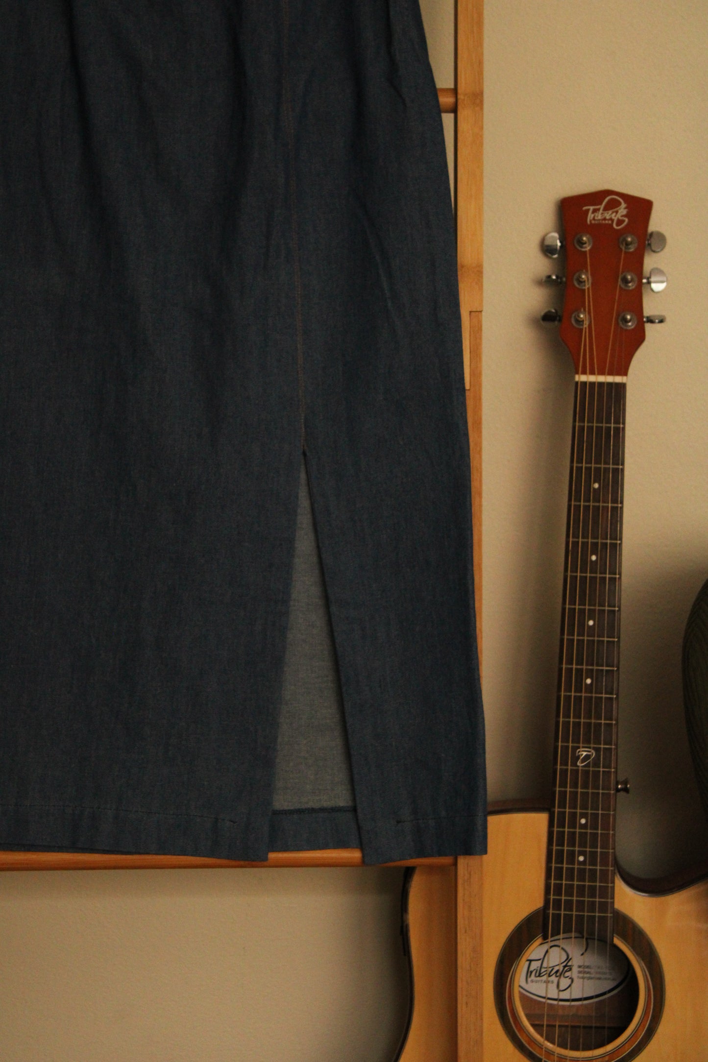 Long Vintage Geiger Skirt