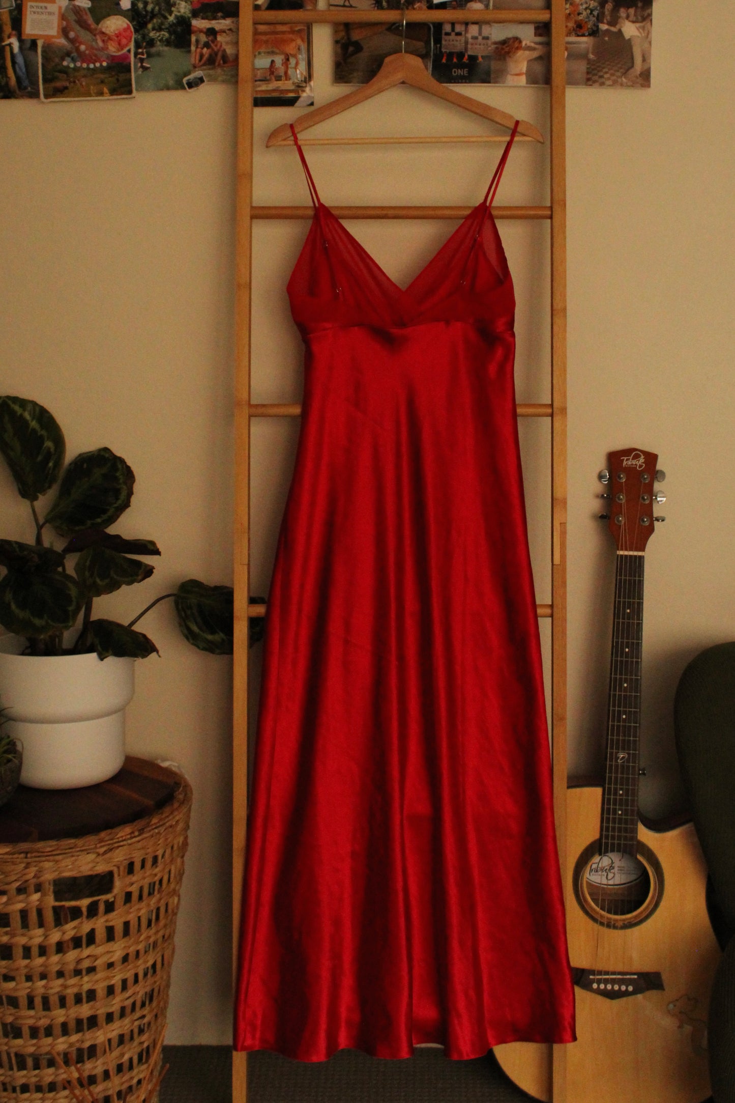 Long Red Dress