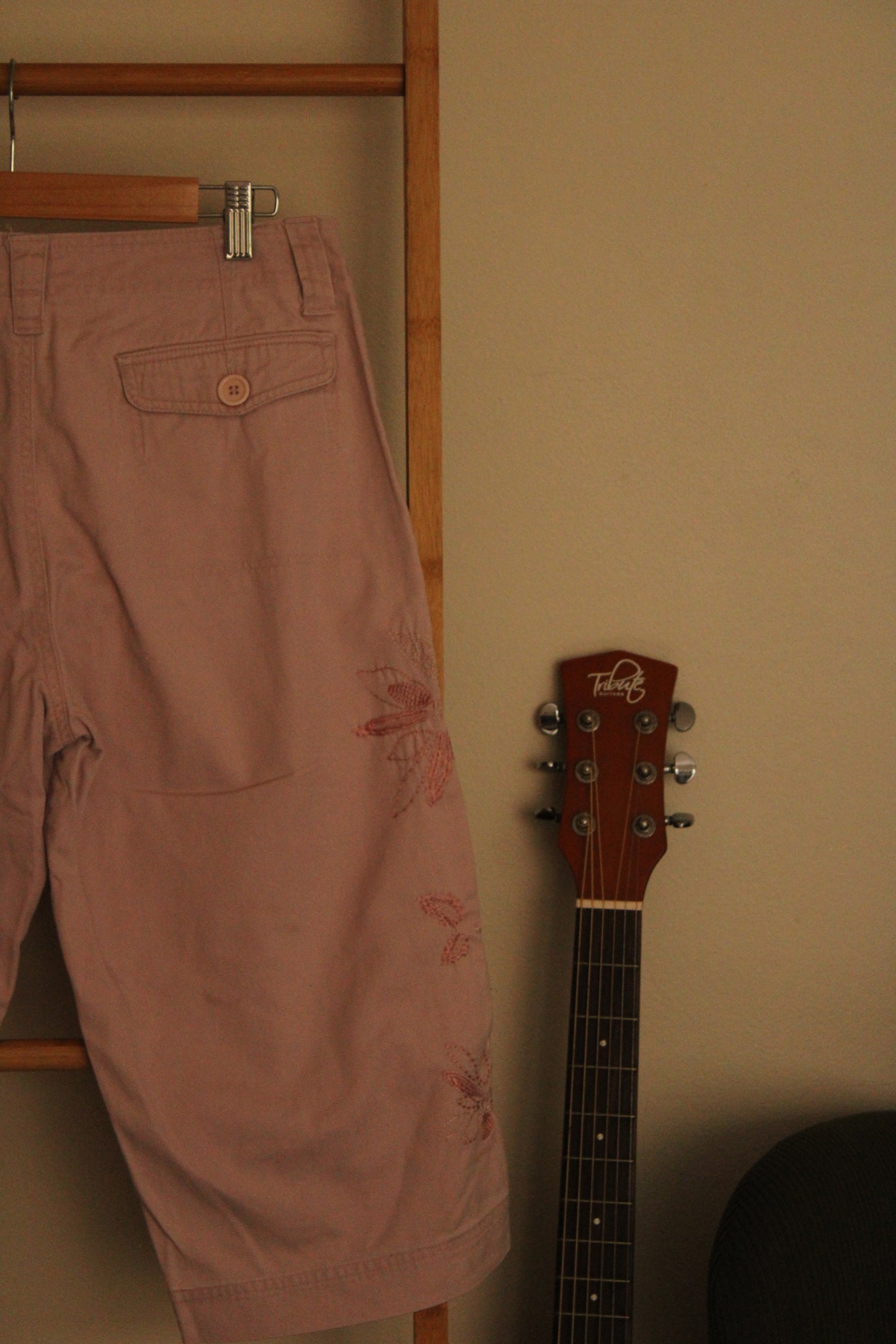 Embroidered 3/4 suzannegrae Pants